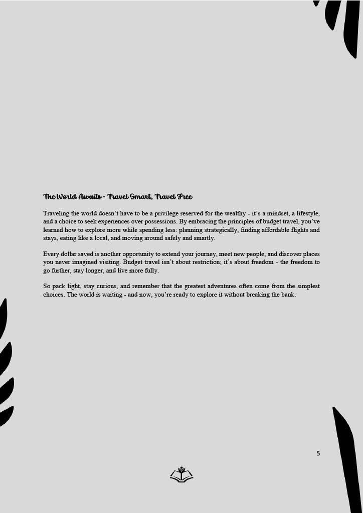 Budget Travel Secrets