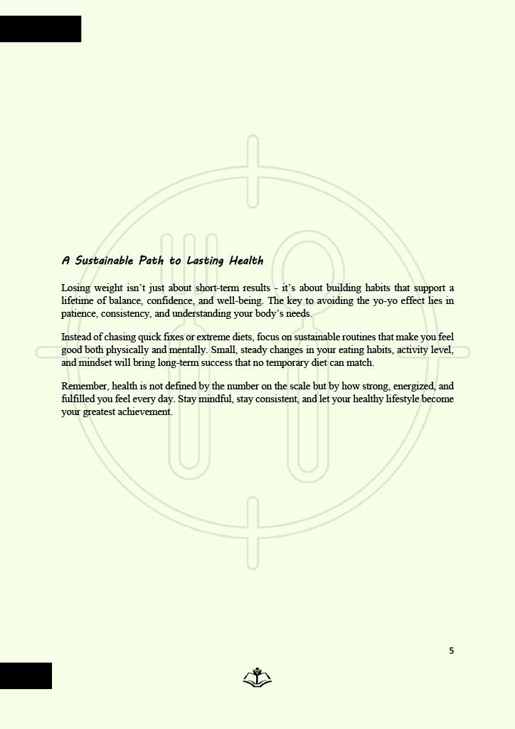 How To Lose Weight Without The YOYO Effect